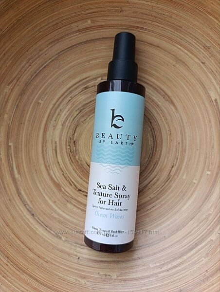Beauty By Earth, Сольовий спрей для волосся, Ocean Waves, 177 ml