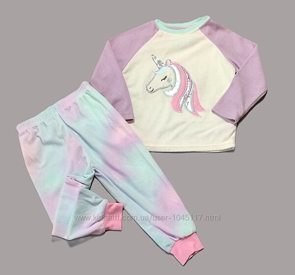 Піжама домашній костюм фліс 1,5- 2 р 18-24 міс primark