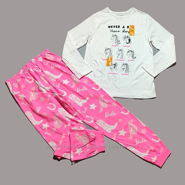 піжама 9-10 р комбінована primark