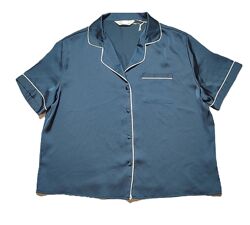 Атласна піжамна сорочка L