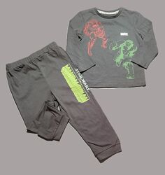 піжама комбінована 2-3 р 98 см primark тонка