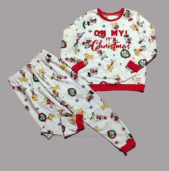 Піжама з флісовим напиленням George 6-7 лет 122 см