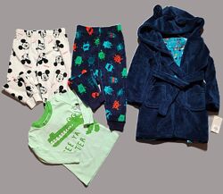 халат та піжама набір 12-18 міс primark