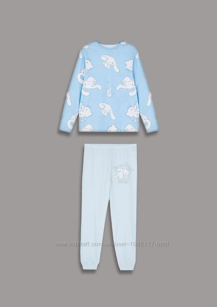 трикотажна піжама 8-9 років primark