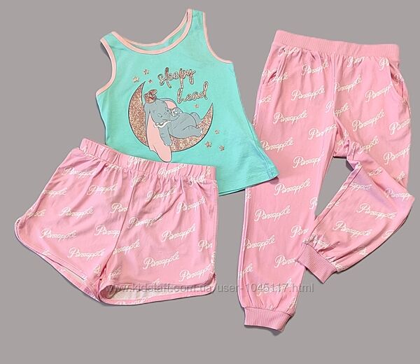 набір піжама primark 5-6 лет
