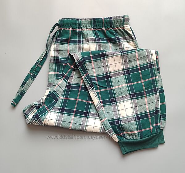 Домашні фланелеві штани в клітинку Primark Хс Хл