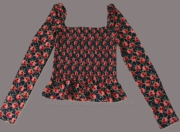 цветочный топ Unique collection