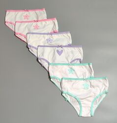 Набір 6 шт. 5-6 років трусики primark