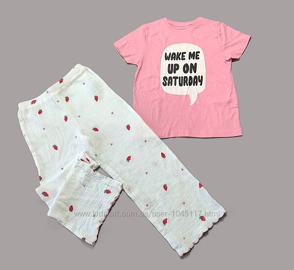 піжама 7-8 років primark