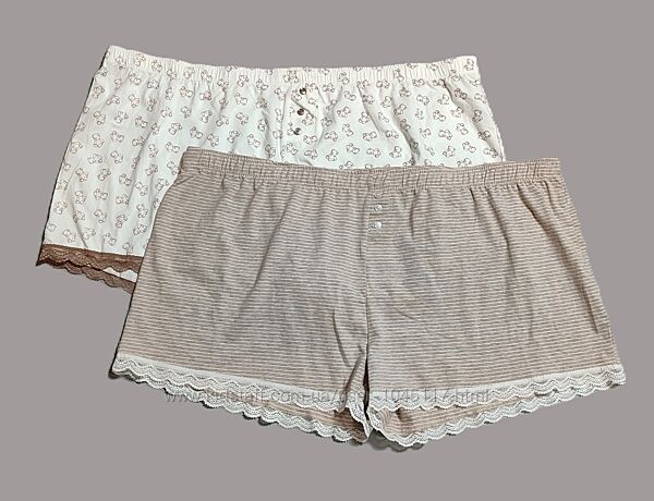 набір піжамні шорти primark 2xl