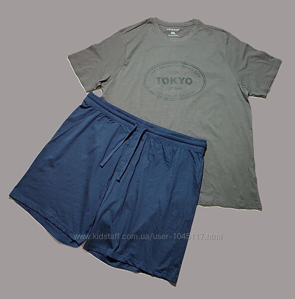 Піжама чоловіча Primark 2xl