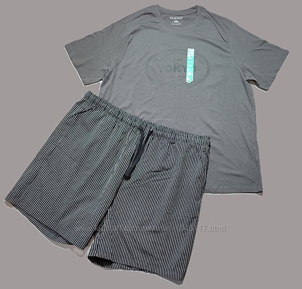 Піжама чоловіча Primark 2xl