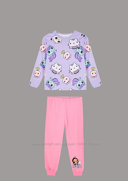 трикотажна піжама 1,5-2 2-3 4-5 5-6 років primark