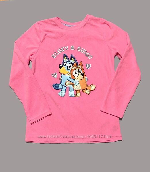 флісовий піжамний светр 8-9 років primark