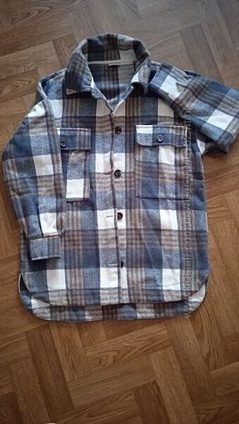 Тепла рубашка у клітинку