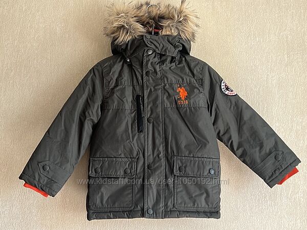 Куртка  U. S. Polo Assn. на хлопчика 5-6 років
