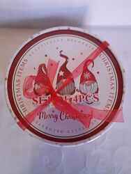 Подарочний набір новорічних тарілок. Гноми