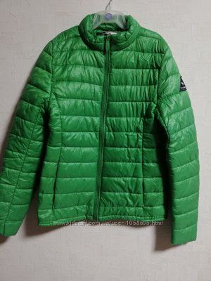 Фирменная крутая демисезонная куртка, пуховик , размер XS- S