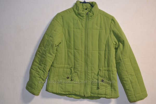 Фирменная демисезонная куртка maria reich, размер л -м