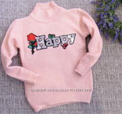 Теплий светрик для дівчаток, р.5-6 104-110см