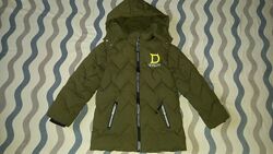 Чудова подовжена стьобана куртка Deviluse зима єврозима на 6-7років р.122