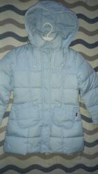 Шикарна подовжена куртка-пуховик Guess зима єврозима на 6-7років р.122 
