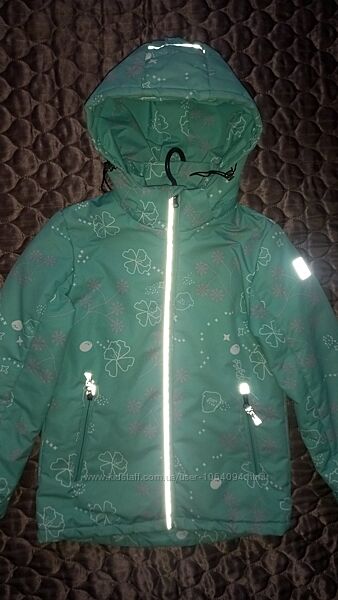 Шикарная термо куртка Reima на 9-10лет р.140 В идеале