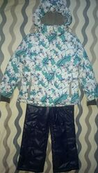 Шикарная термо куртка Libellule и полукомбез на 7-8лет р.122-128  