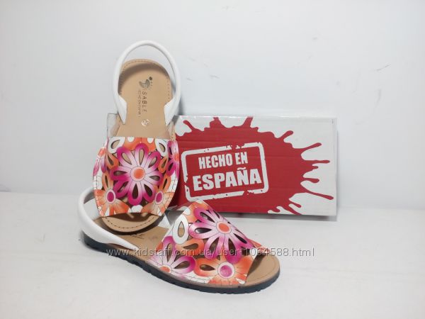 Жіночі менорки з перфорацією із натуральної шкіри. Іспанія Оригінали