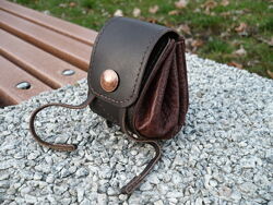 Кожаный мешочек для рун