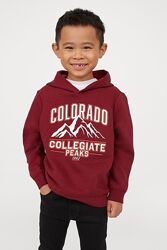 Дитяча толстовка худі на флісі Colorado H&M на хлопчика 87307