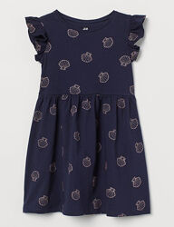 Дитяча сукня плаття H&M для дівчинки - мушлі, метелики, веселка
