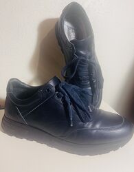 Кожаные синие ботинки Welfare р.39