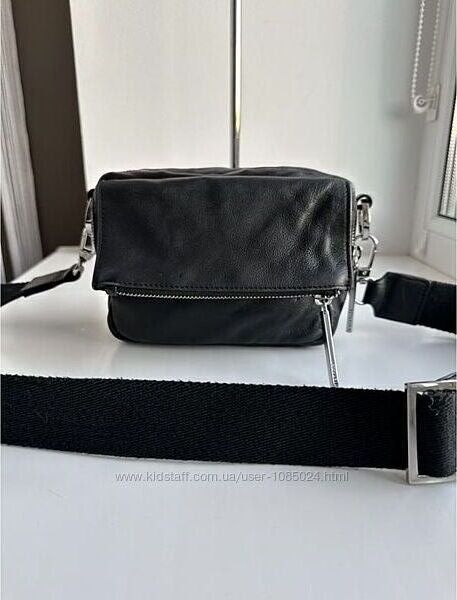 Шкіряна фірмова італійська сумка кросбоді Whistles Оригінал  