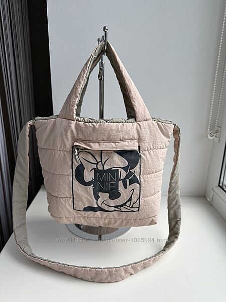 Двостороння міні-сумка-пуфер ZARA Disney Minnie Mouse Оригінал  