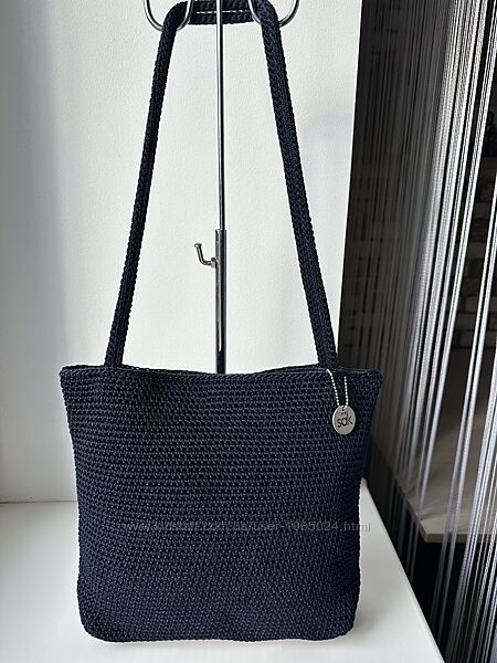 Красива фірмова вязана сумка шоппер американського бренду The Sak