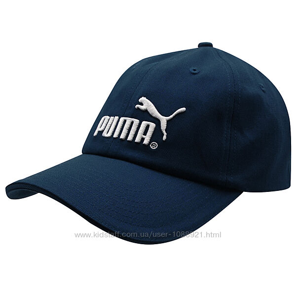 Бейсболка кепка Puma Cap Cotton Navy Оригинал Синий p 56-60 см хлопок