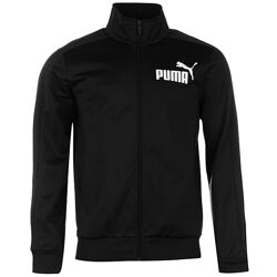 Кофта олимпийка спортивная на молнии Puma Track Jacket Black Оригинал Чёрны