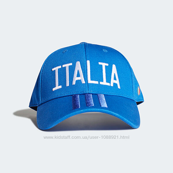 Бейсболка кепка adidas 3 Stripes Cap ITALIA Оригинал мужская Синий цвет