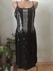 Шикарное вечернее платье с пайетками от elements/amanda wakeley