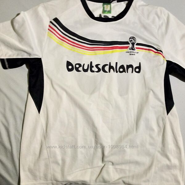  мужская футболка сборной Германии с ЧМ по футболу 2014  -  Deutschland 10 