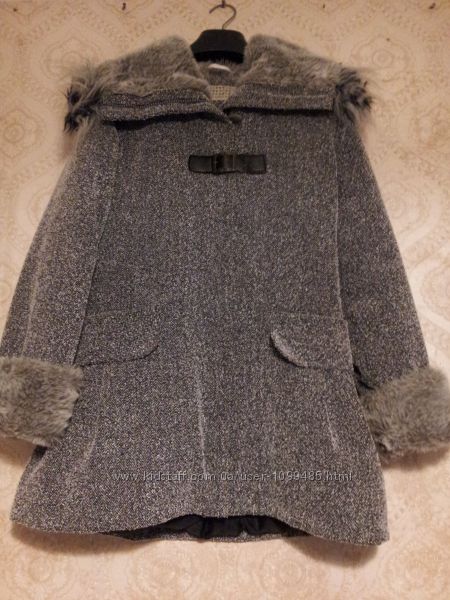 Куртка удлиненная зимняя полупальто LENNE для девочки 158 р