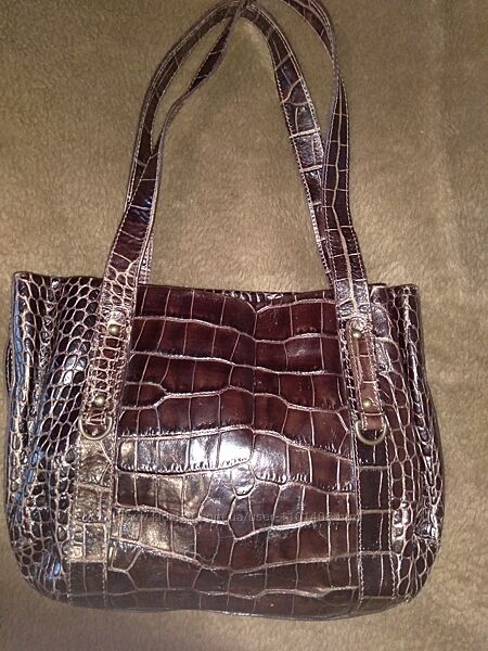 Сумка мега стиль крокодил