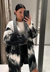 пальто zara вовна розмір м-l