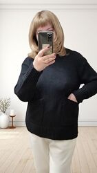 Крутий базовий светр zara у складі 30 вовна