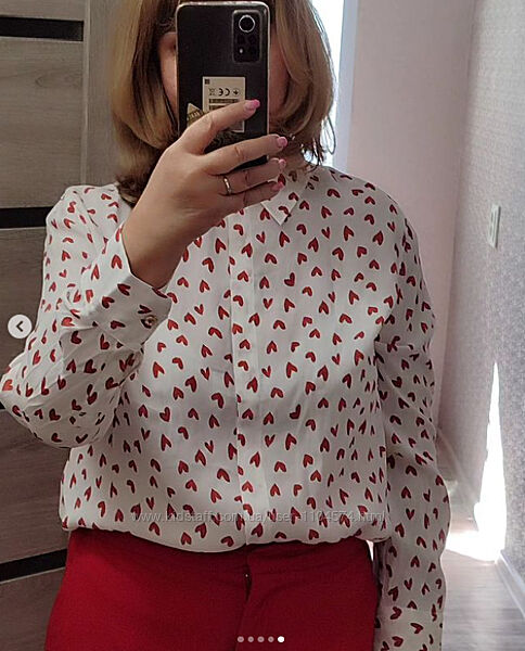 Сорочка в  zara нова колекція розмір l, xl