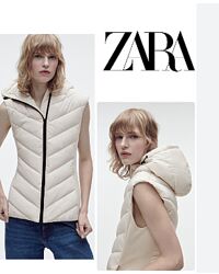 Теплий стьобаний жилет zara розмір XXL
