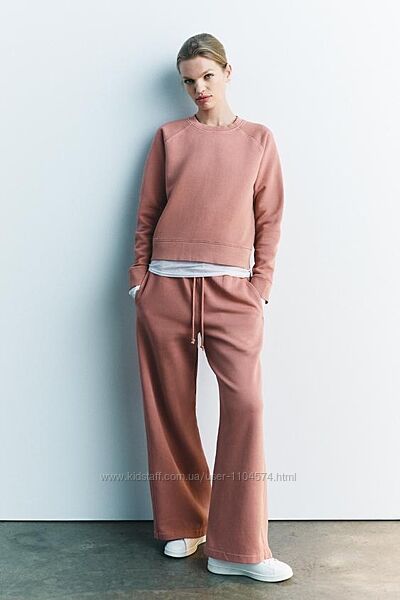 костюм zara розмір S світшот та штани палаццо