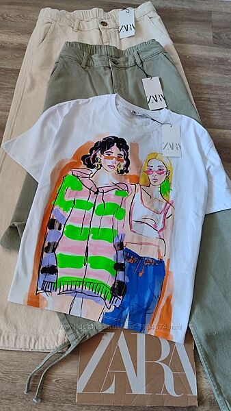 Футболка модні дівчата zara розмір s sale
