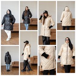 Зимова жіноча куртка Ромб 42-72р